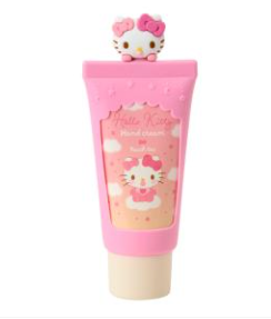SANRIO ORIGINAL HELLO KITTY MOISTURIZING HAND CREAM PEACH TEA SCENT