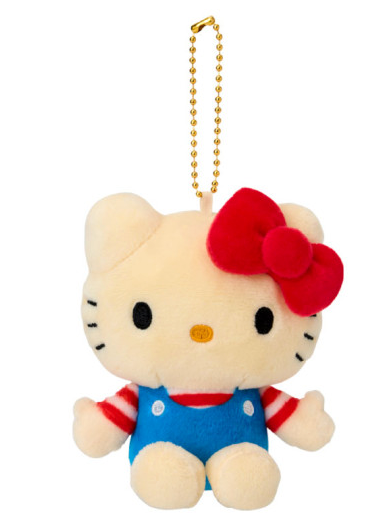 SANRIO ORIGINAL HELLO KITTY MASCOT CHARM / PLUSH STANDARD COLLECTION BLUE