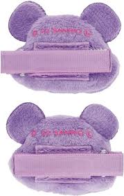 SANRIO JAPAN ORIGINAL KUROMI / BEAR PURPLE HAIR CLIP SET