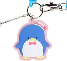 SANRIO JAPAN ORIGINAL TUXEDOSAM MINI CASE WITH KEYCHAIN