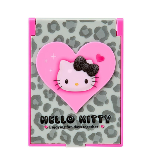 SANRIO ORIGINAL HELLO KITTY FOLDING MIRROR MONOTONE ANIMAL