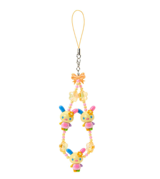 SANRIO ORIGINAL USAHANA 3D MASCOT HAND STRAP TOKIMEKI POP BEADS HEISEI RETRO Y2K