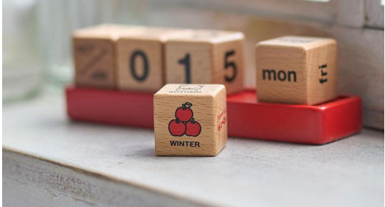 SANRIO ORIGINAL HELLO KITTY WOODEN CALENDAR