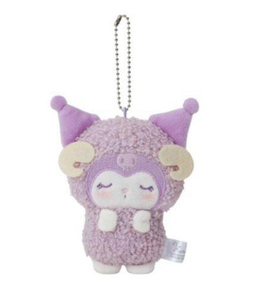 SANRIO ORIGINAL KUROMI MASCOT HOLDER SLEEPING SHEEP