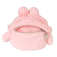 SANRIO ORIGINAL MY MELODY MINI FACE SHAPED POUCH