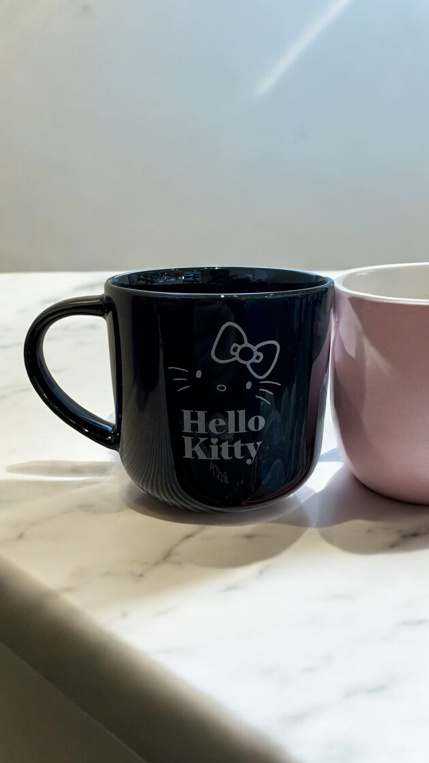 SANRIO ORIGINAL HELLO KITTY BLACK MUG CUP