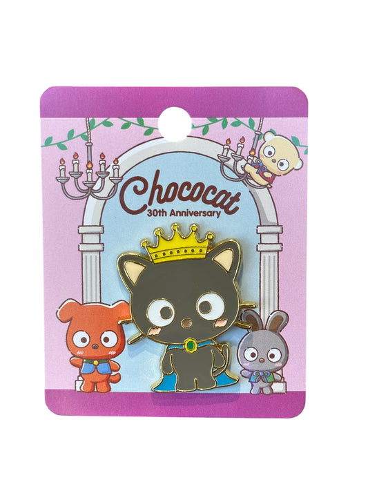 SANRIO CHOCOCAT PIN BADGE CROWN