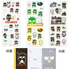 SANRIOJAPAN ORIGINAL CHARACTERS STICKER WITH COLLECTOR BOOK