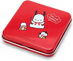 SANRIO POCHACCO 35TH ANNIVERSARY MEMO PAD WITH TIN BOX