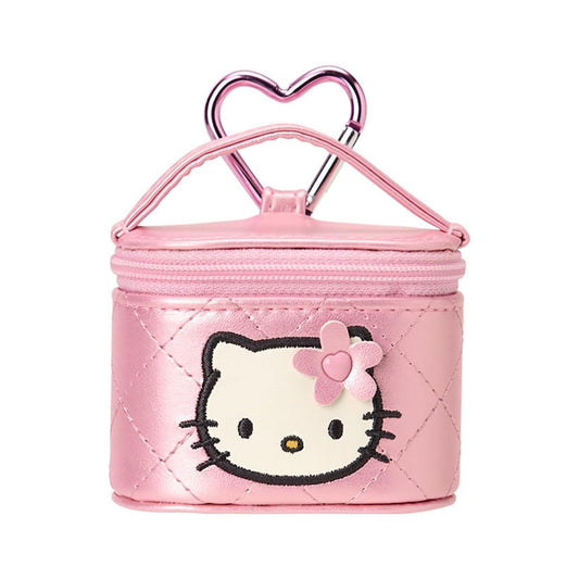 SANRIO ORIGINAL HELLO KITTY VANITY SHAPED MINI ACCESSORY CASE MINIATURE QUILT PINK