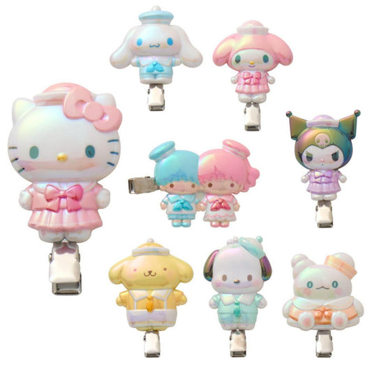 SANRIO CHARACTERS SAILOR COLLAR SECRET BANGS CLIP BLIND BOX