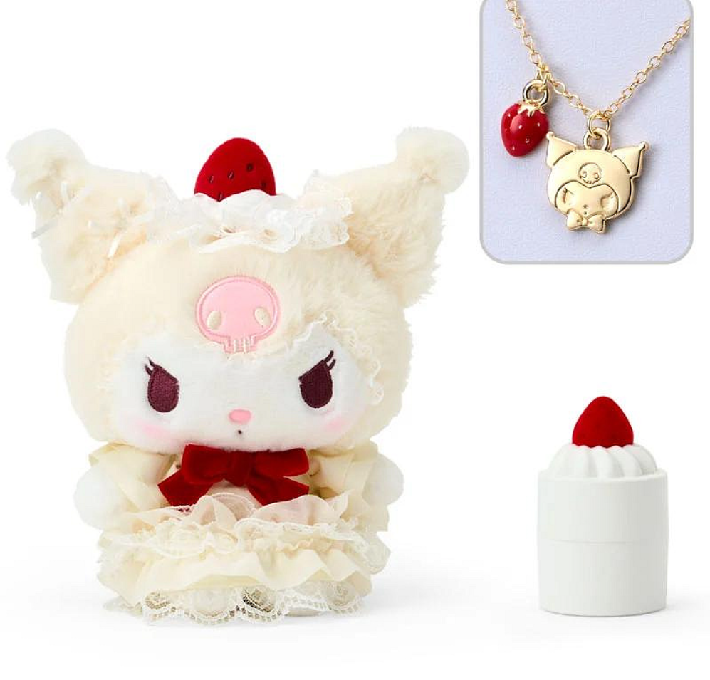 SANRIO ORIGINAL KUROMI STRAWBERRY WITH NECKLACE