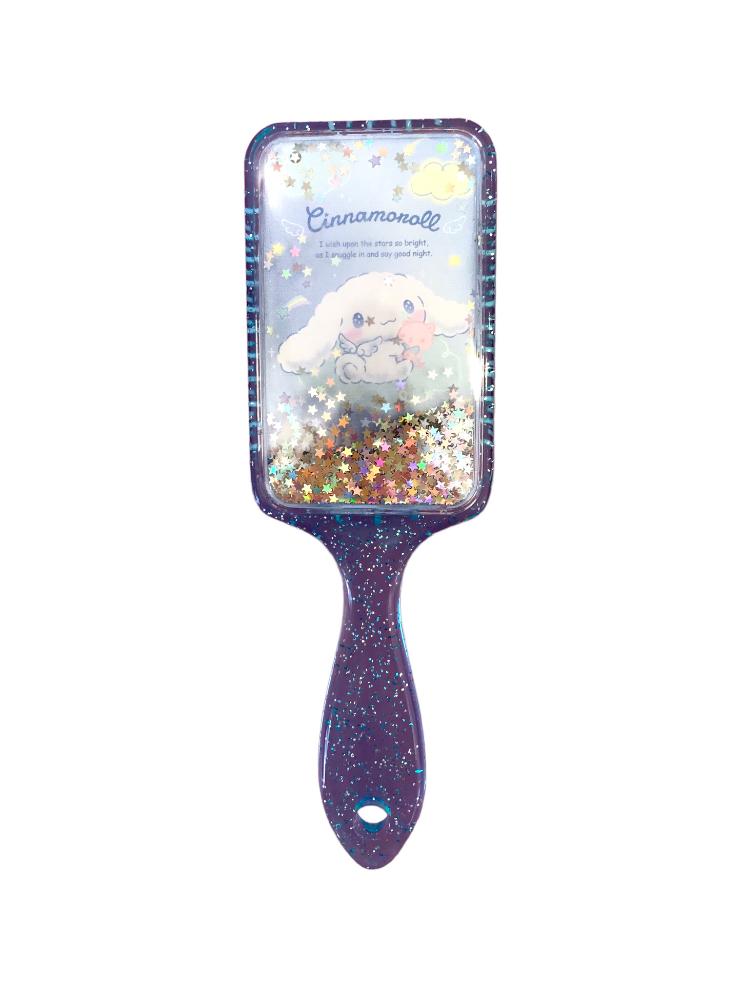 SANRIO JAPAN ORIGINAL CINNAMOROLL HAIR BRUSH STARS