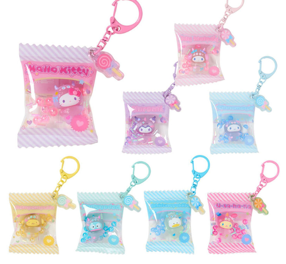SANRIO ORIGINAL CHARACTERS  COLORFUL POP MONSTER OTHER SECRET KEY HOLDER
