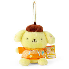 SANRIO JAPAN ORIGINAL POMPOMPURIN MASCOT CHARM / PLUSH NOSTALGIC PROFILE