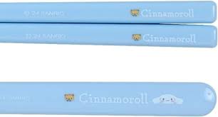 SANRIO JAPAN ORIGINAL CINNAMOROLL CHOPSTICK AND SPOON SET WITH CASE