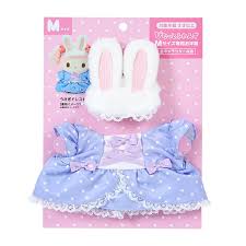 SANRIO ORIGINAL DRESS UP CLOTHES RABBIT DRESS SET PITATTO M