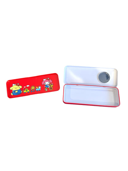 SANRIO 50TH CHARACTERS TIN PENCIL BOX