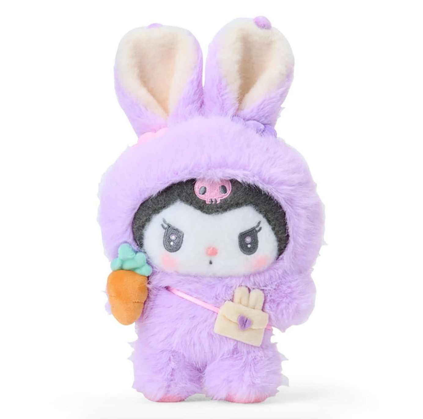 SANRIO ORIGINAL KUROMI PLUSH TOY PUFFY EAR RABBIT CLUB