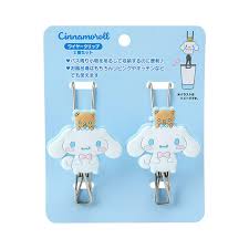 SANRIO JAPAN ORIGINAL CINNAMOROLL WIRE CLIP SET OF 2