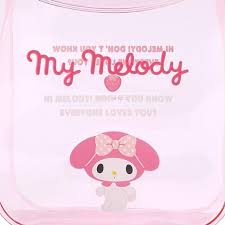 SANRIO JAPAN ORIGINAL MY MELODY VINYL MINI POUCH WITH CLIP