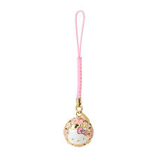 SANRIO ORIGINAL HELLO KITTY SUZU NECK SAKURA BELL CHARM