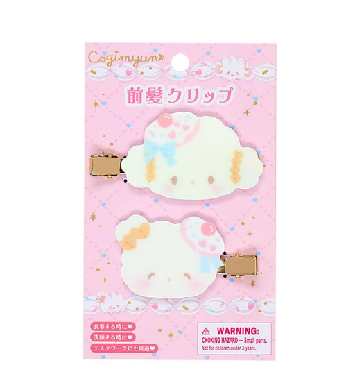SANRIO ORIGINAL COGIMYUN BANGS CLIP SET SWEETS PARTY 10TH ANNIVERSARY