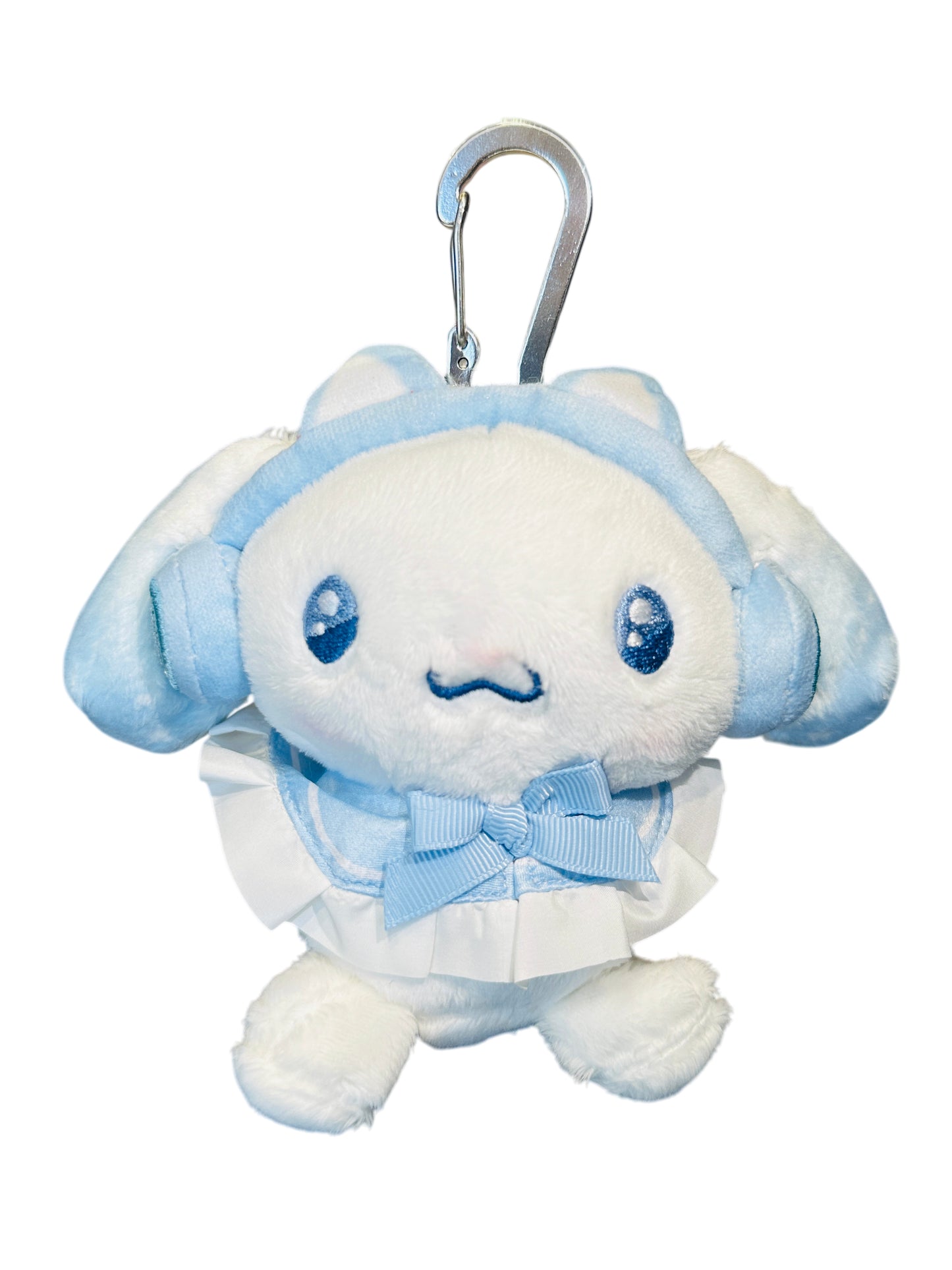 SANRIO ORIGINAL CINNAMOROLL CAT EAR HEADPHONES MASCOT HOLDER