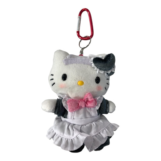 SANRIO ORIGINAL HELLO KITTY MAID JAPAN GIRL HANGING MASCOT