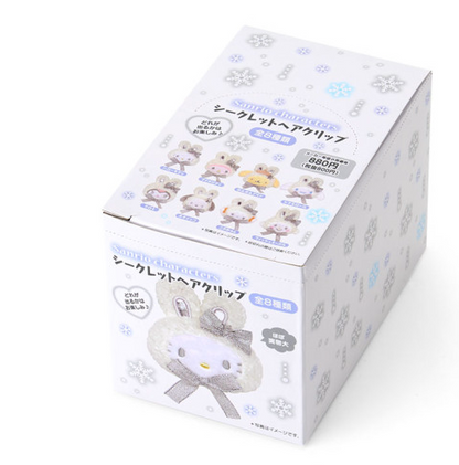 SANRIO ORIGINAL CHARACTERS FLUFFY SNOW RABBIT HAIR CLIP BLIND BOX