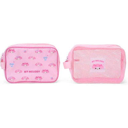 SANRIO MY MELODY TRAVEL POUCH SET
