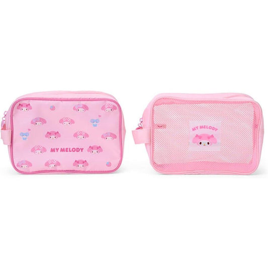 SANRIO MY MELODY TRAVEL POUCH SET