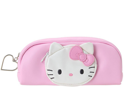 SANRIO ORIGINAL HELLO KITTY PENCIL POUCH PINK (I LOVE HELLO KITTY)