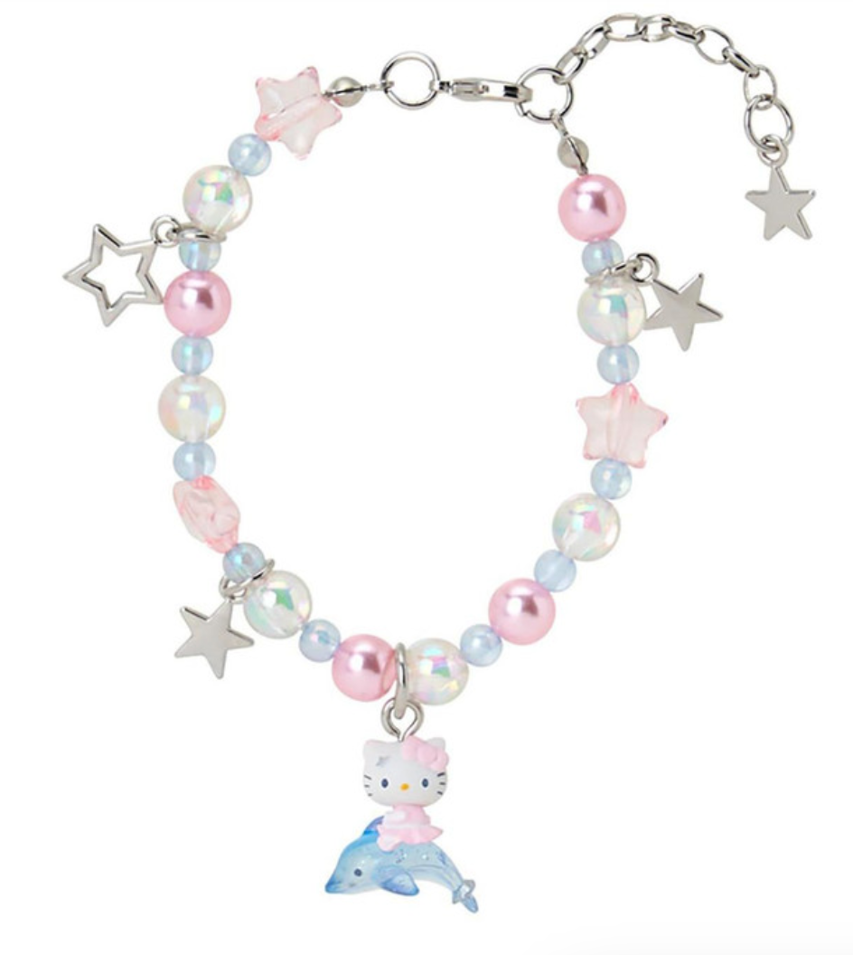 SANRIO ORIGINAL HELLO KITTY SHINY DOLPHIN BRACELET
