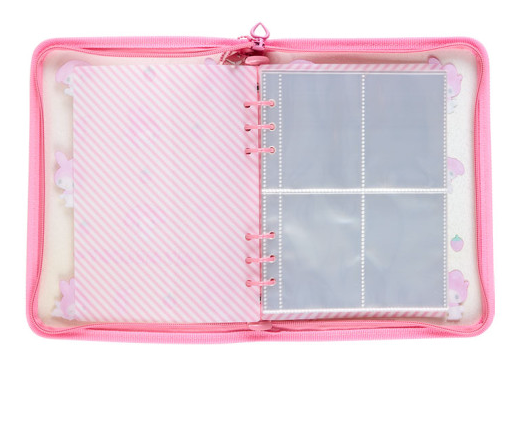 SANRIO JAPAN ORIGINAL MY MELODY CLEAR AND PLUMP 3 D BINDER