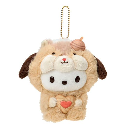 SANRIO ORIGINAL POCHACCO MASCOT HOLDER RISUMOFUMOFU