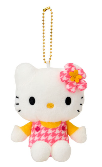 SANRIO ORIGINAL HELLO KITTY MASCOT CHARM / PLUSH STANDARD COLLECTION RED