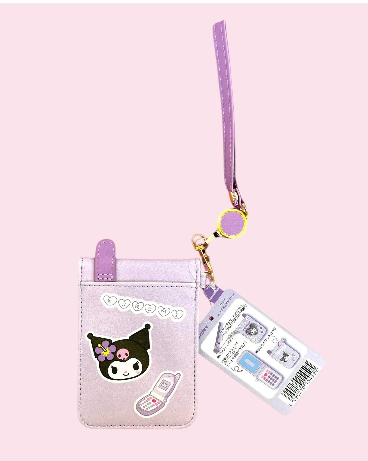 SANRIO ORIGINAL KUROMI TICKET HOLDER MILLENNIUM STYLE