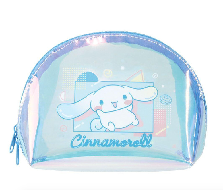 SANRIO ORIGINAL CINNAMOROLL AURORA CLEAR COSMETIC POUCH