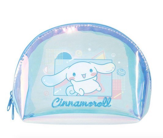 SANRIO ORIGINAL CINNAMOROLL AURORA CLEAR COSMETIC POUCH