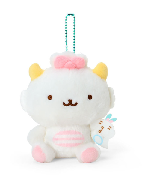 SANRIO ORIGINAL GAOPAWARU  (NEZUMI PIYO) MASCOT HOLDER OMELET RICE