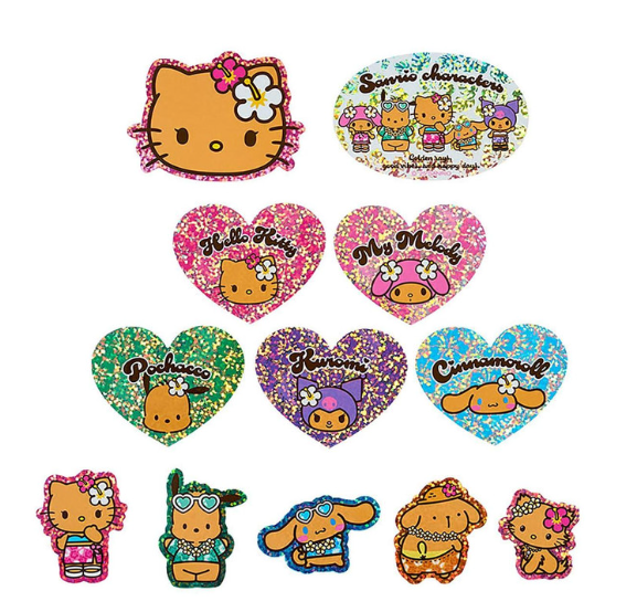 SANRIO ORIGINAL HELLO KITTY POUCH ENDLESS SUMMER VACATION