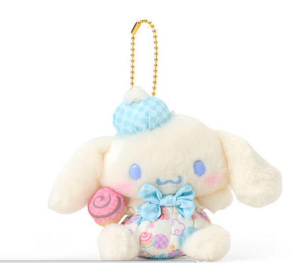 SANRIO ORIGINAL CINNAMOROLL MASCOT CHARM PLUSH JAPANESE PASTEL