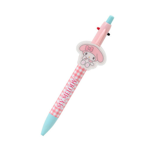 SANRIO MY MELODY 2 COLOR BALLPOINT PEN & MECHANICAL PENCIL