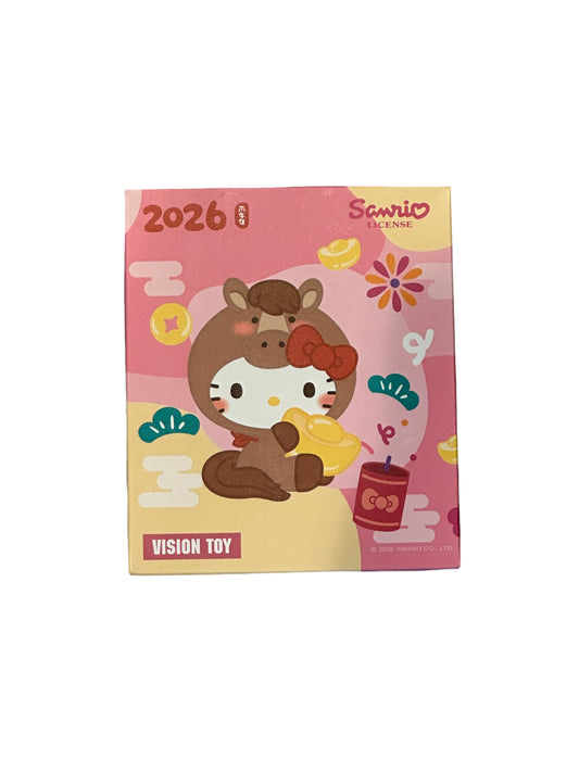 SANRIO ORIGINAL CHARACTERS MASCOT PLUSH BLIND BOX YEAR OF HORSE (ASIAN 7-11 LIMITED EDITION)