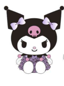 SANRIO KUROMI BEAN DOLL SPRING DRESS