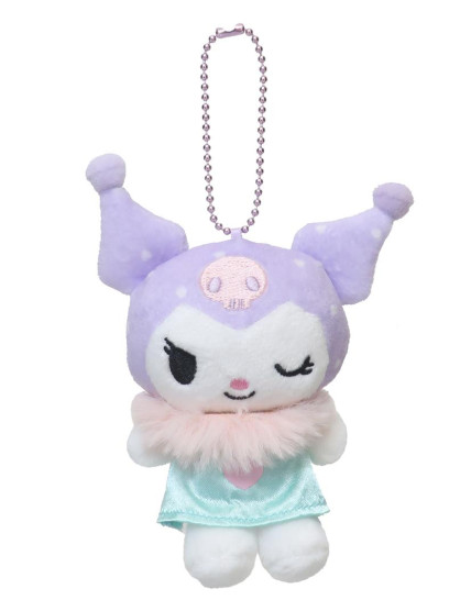 SANRIO ORIGINAL KUROMI 20TH ANNIVERSARY MASCOT HOLDER PETIT HEART
