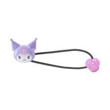 SANRIO JAPAN ORIGINAL KUROMI MASCOT HAIR TIE ROSE