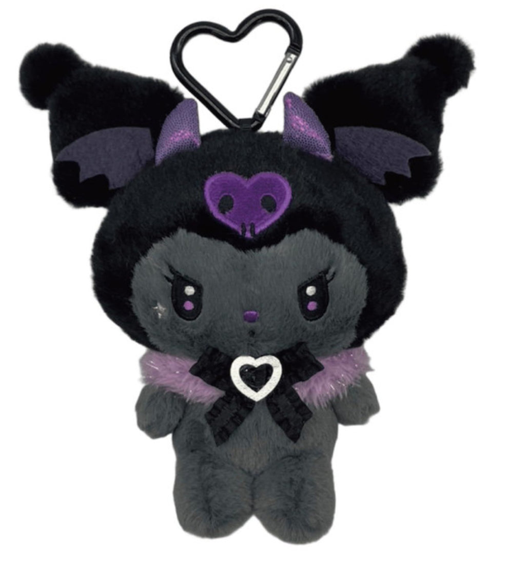 SANRIO ORIGINAL KUROMI MASCOT HOLDER DARK LITTLE DEVIL
