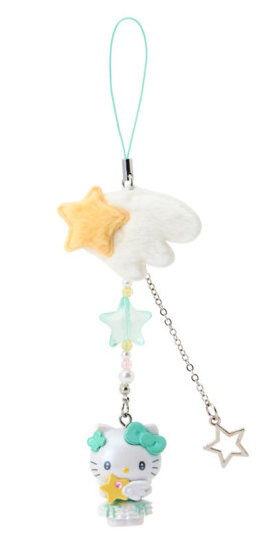 SANRIO ORIGINAL HELLO KITTY SPARKLING WISH MASCOT STRAP